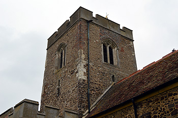 The south-east angle of the central tower September 2014